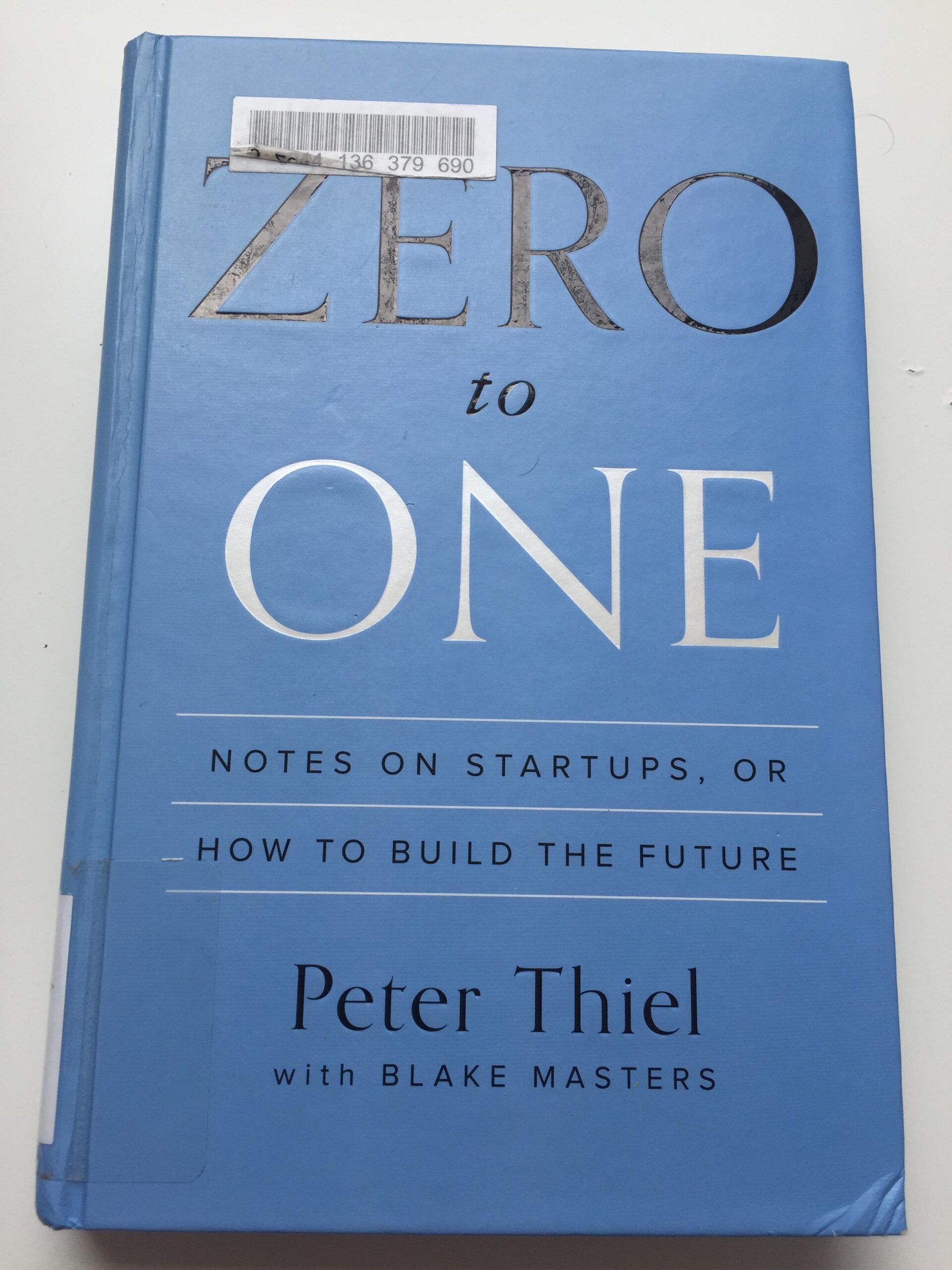 Book Review: Zero to One